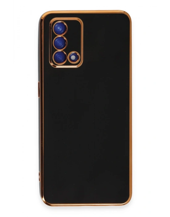 Newface Oppo A74 4G Kılıf Volet Silikon - Siyah