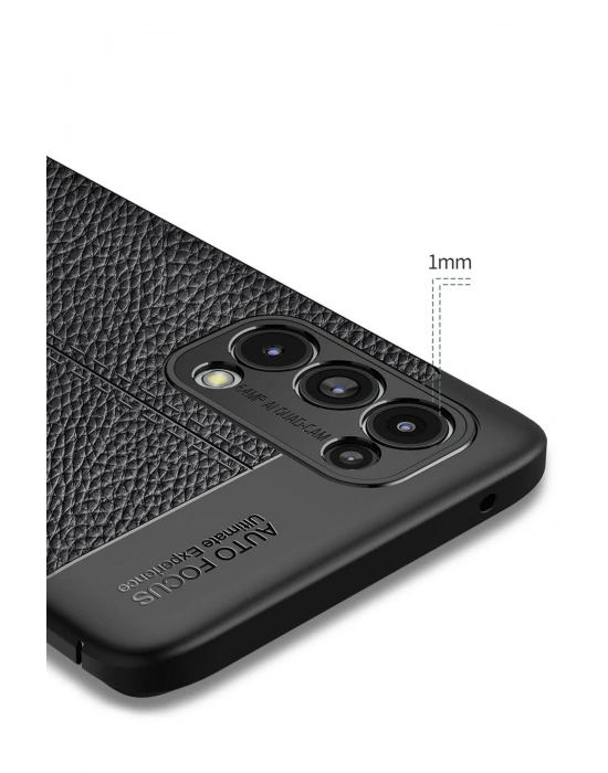 Newface Oppo Reno 5 Pro Kılıf Auto Focus Kapak - Siyah