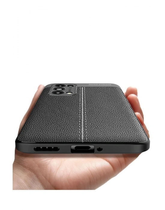 Newface Oppo Reno 5 Pro Kılıf Auto Focus Kapak - Siyah