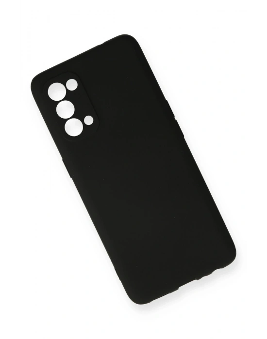 Newface Oppo Reno 5 Pro Kılıf First Silikon - Siyah
