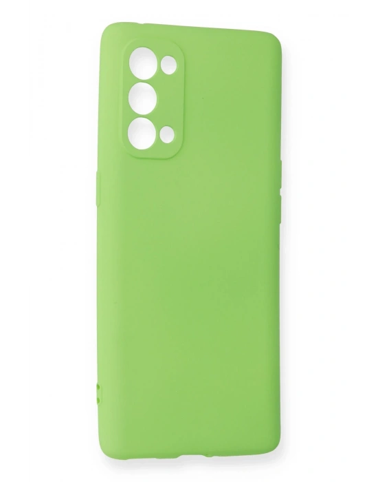 Newface Oppo Reno 5 Pro Kılıf First Silikon - Yeşil