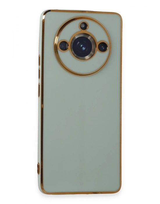 Newface Realme 11 Pro Kılıf Volet Silikon - Açık Yeşil