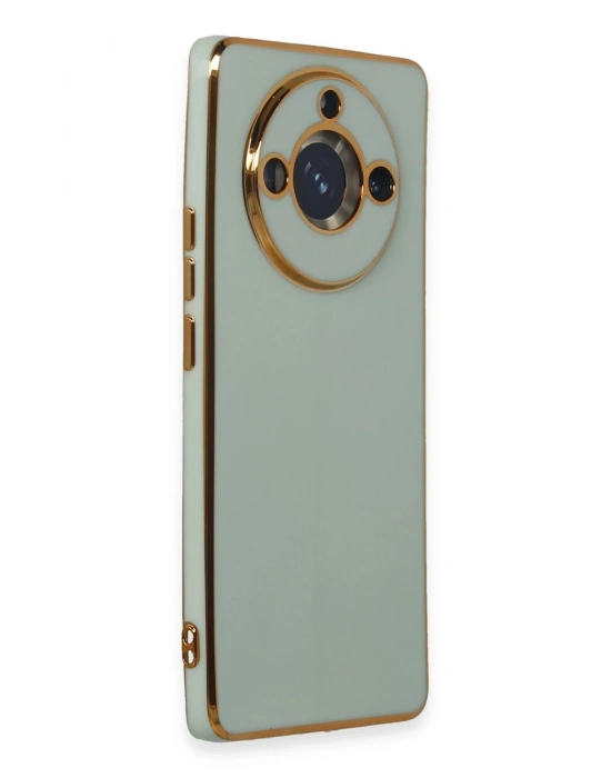 Newface Realme 11 Pro Kılıf Volet Silikon - Açık Yeşil