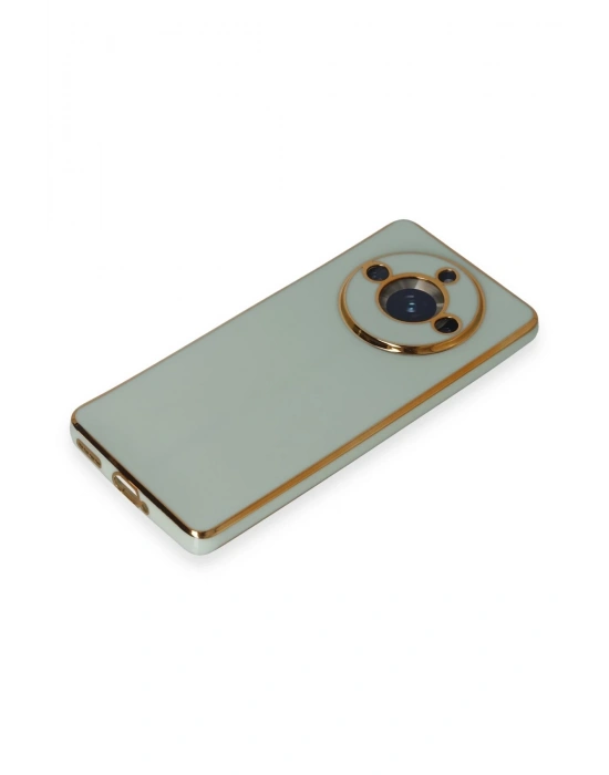 Newface Realme 11 Pro Kılıf Volet Silikon - Açık Yeşil