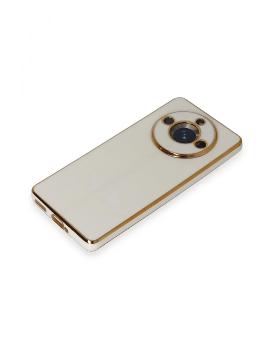 Newface Realme 11 Pro Kılıf Volet Silikon - Beyaz