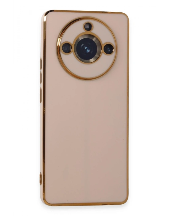 Newface Realme 11 Pro Kılıf Volet Silikon - Pembe