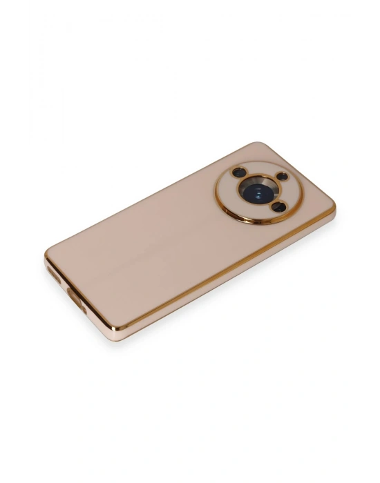 Newface Realme 11 Pro Kılıf Volet Silikon - Pembe