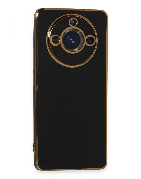 Newface Realme 11 Pro Kılıf Volet Silikon - Siyah