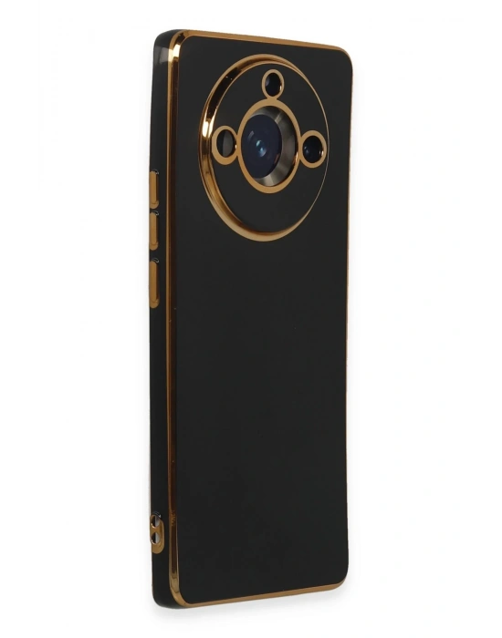 Newface Realme 11 Pro Kılıf Volet Silikon - Siyah