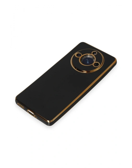 Newface Realme 11 Pro Kılıf Volet Silikon - Siyah