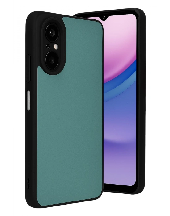 Newface Realme 12 Lite Kılıf Aras Deri Kapak - Açık Yeşil