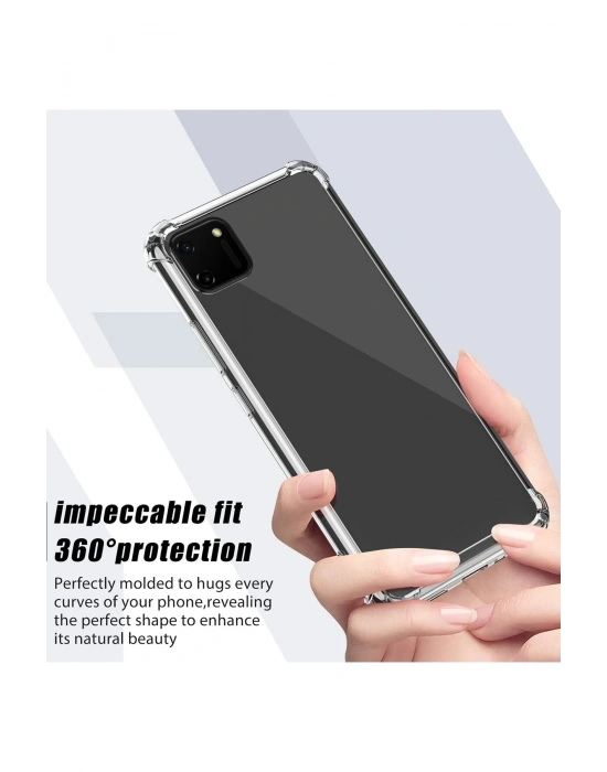 Newface Realme C11 Kılıf Olex Tpu Silikon - Şeffaf