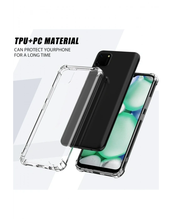 Newface Realme C11 Kılıf Olex Tpu Silikon - Şeffaf