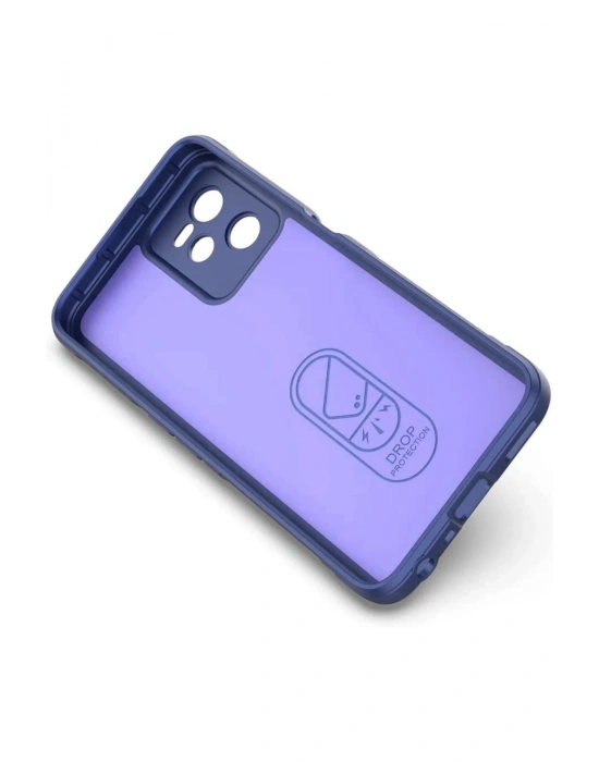 Newface Realme C35 Kılıf Optimum Silikon - Lacivert