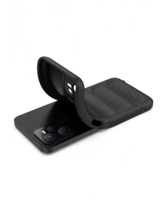 Newface Realme C35 Kılıf Optimum Silikon - Siyah
