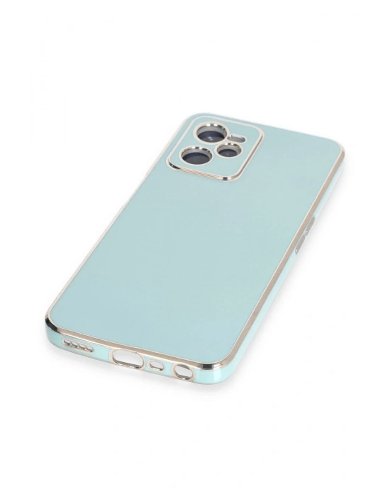 Newface Realme C35 Kılıf Volet Silikon - Açık Yeşil