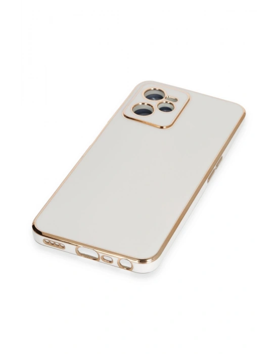 Newface Realme C35 Kılıf Volet Silikon - Beyaz