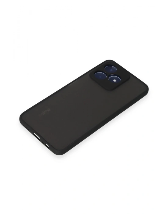 Newface Realme C53 Kılıf Montreal Silikon Kapak - Siyah