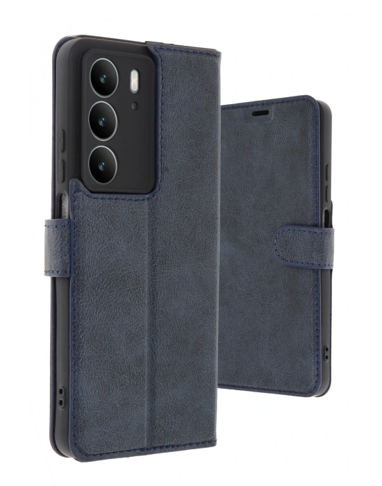 Newface Realme C75 4G Trend S Plus Kapaklı Kılıf - Lacivert