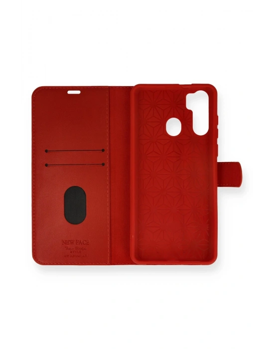 Newface Reeder P13 Blue Max Kılıf Trend S Plus Kapaklı Kılıf - Kırmızı