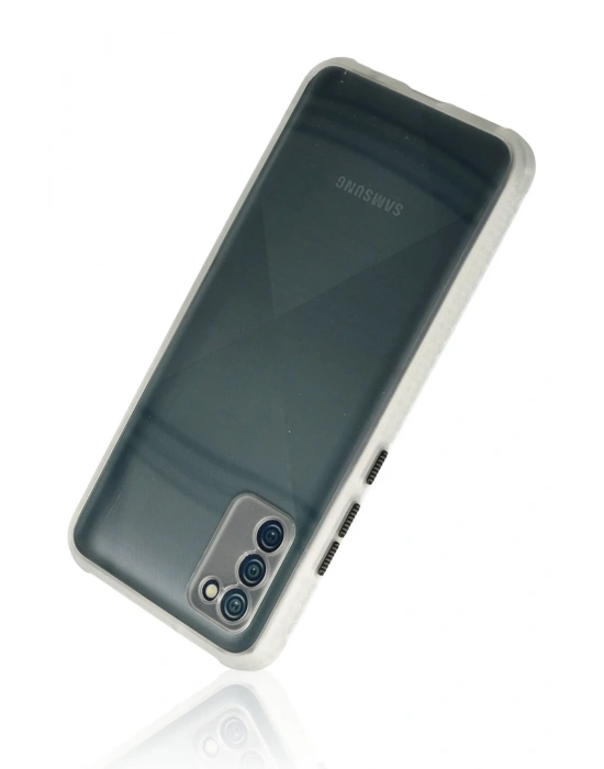 Newface Samsung Galaxy A02S Kılıf Miami Şeffaf Silikon - Şeffaf