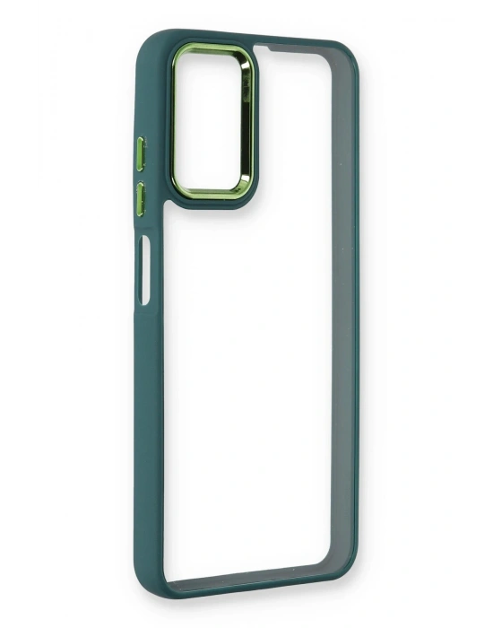 Newface Samsung Galaxy A03S Kılıf Dora Kapak - Haki Yeşil