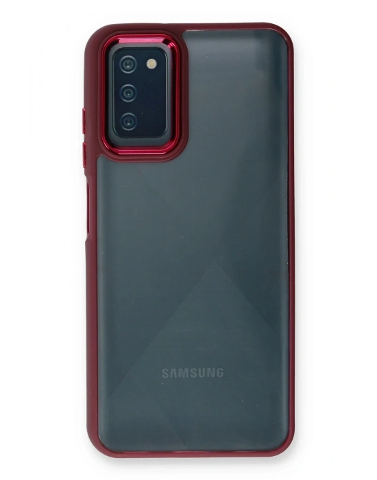Newface Samsung Galaxy A03S Kılıf Dora Kapak - Kırmızı