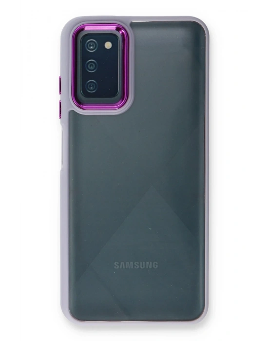 Newface Samsung Galaxy A03S Kılıf Dora Kapak - Lila