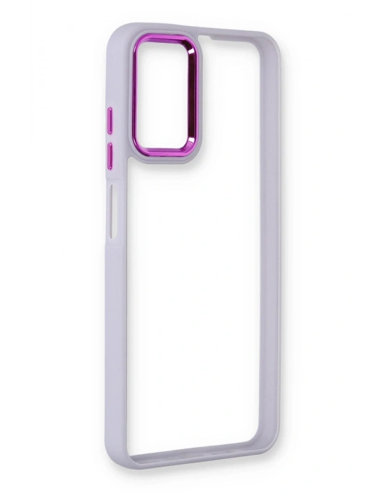 Newface Samsung Galaxy A03S Kılıf Dora Kapak - Lila