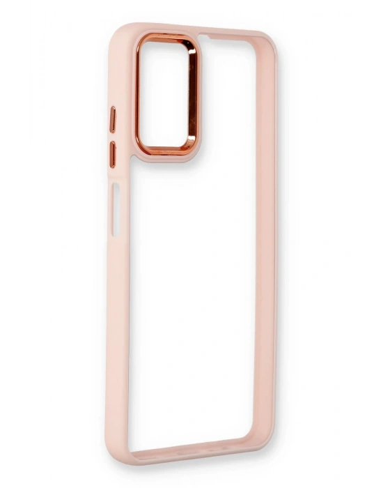 Newface Samsung Galaxy A03S Kılıf Dora Kapak - Pudra