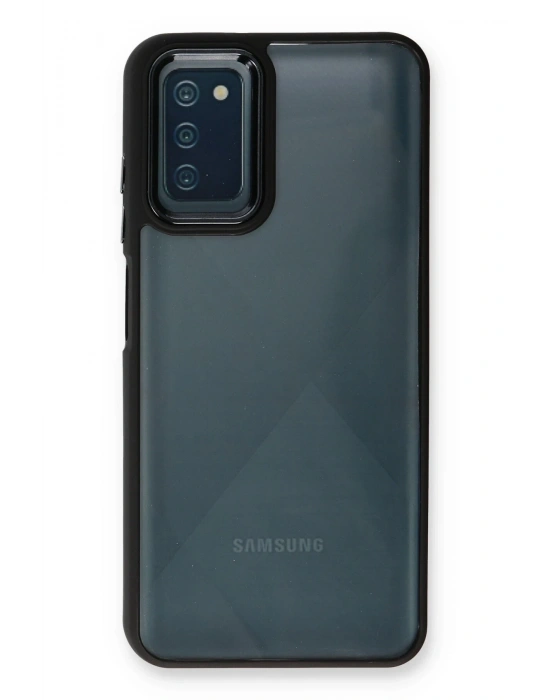 Newface Samsung Galaxy A03S Kılıf Dora Kapak - Siyah