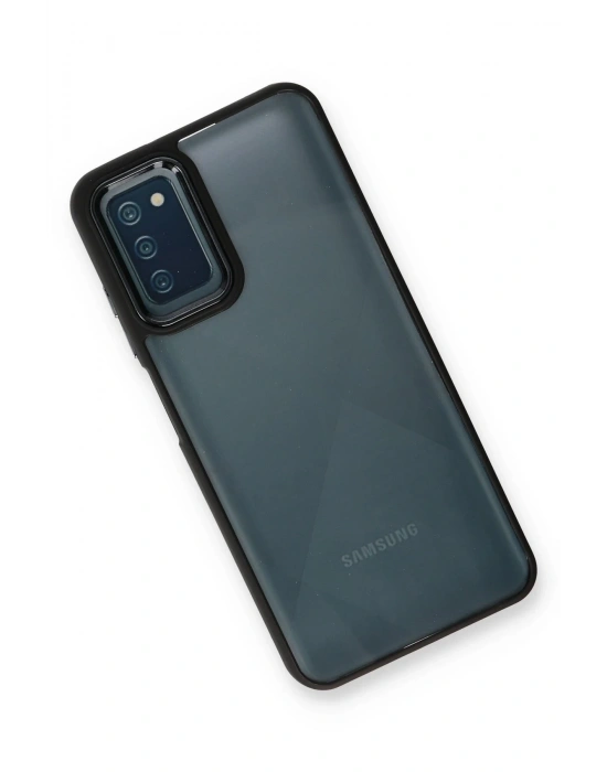 Newface Samsung Galaxy A03S Kılıf Dora Kapak - Siyah