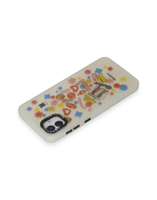 Newface Samsung Galaxy A04 Kılıf Estoril Desenli Kapak - Estoril - 16