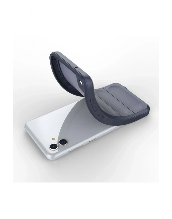 Newface Samsung Galaxy A04E Kılıf Optimum Silikon - Lacivert