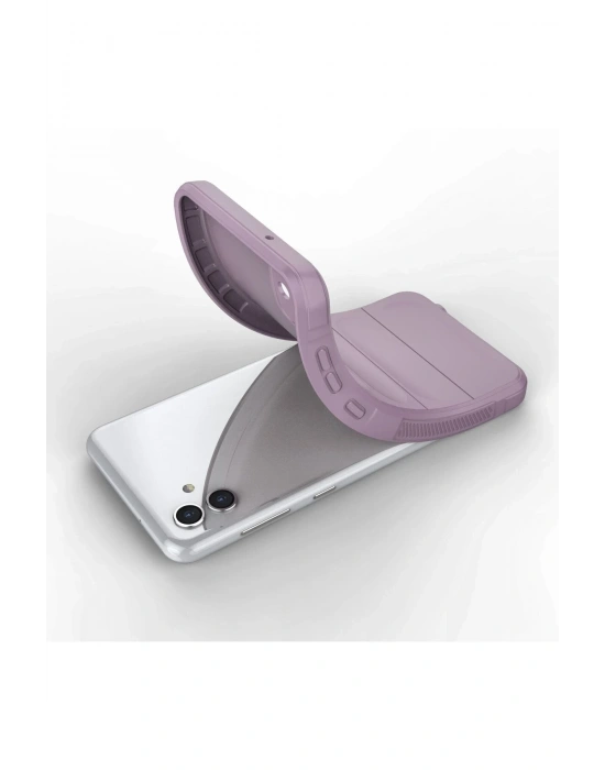 Newface Samsung Galaxy A04E Kılıf Optimum Silikon - Mor