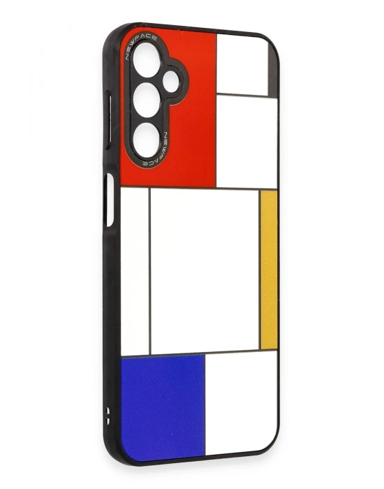 Newface Samsung Galaxy A04S Kılıf Mirror Desenli Kapak - Mirror - 9