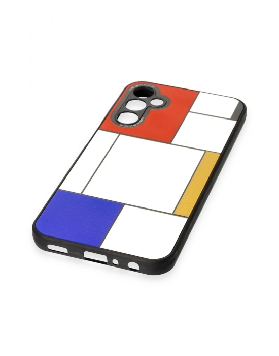 Newface Samsung Galaxy A04S Kılıf Mirror Desenli Kapak - Mirror - 9