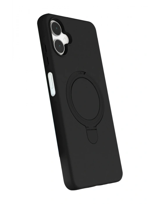 Newface Samsung Galaxy A06 Regal Magsafe Standlı Kapak - Siyah