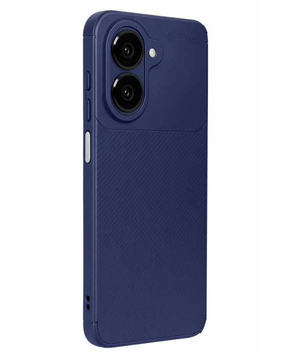 Newface Samsung Galaxy A07 4G Auto Focus Karbon Kapak - Lacivert