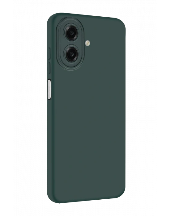 Newface Samsung Galaxy A07 4G First Silikon - Koyu Yeşil