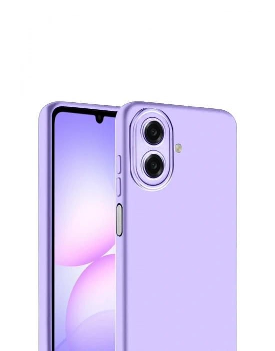 Newface Samsung Galaxy A07 4G First Silikon - Lila