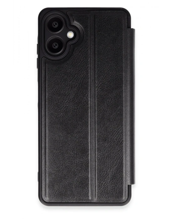 Newface Samsung Galaxy A07 4G Flip Cover - Siyah