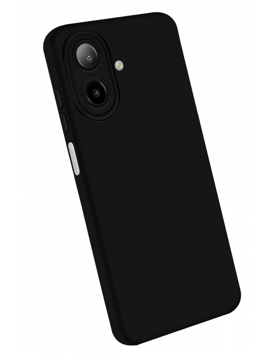 Newface Samsung Galaxy A07 4G Nano içi Kadife Silikon - Siyah