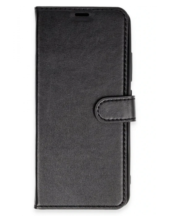 Newface Samsung Galaxy A07 4G Trend S Plus Kapaklı Kılıf - Siyah