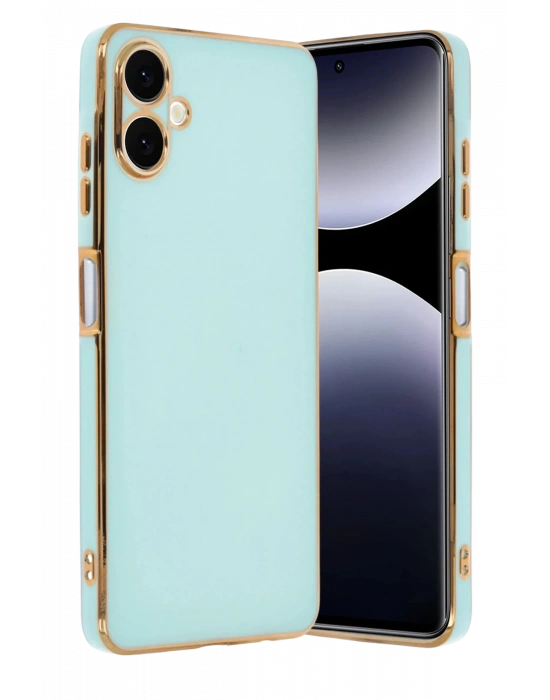 Newface Samsung Galaxy A07 4G Volet Silikon - Açık Yeşil