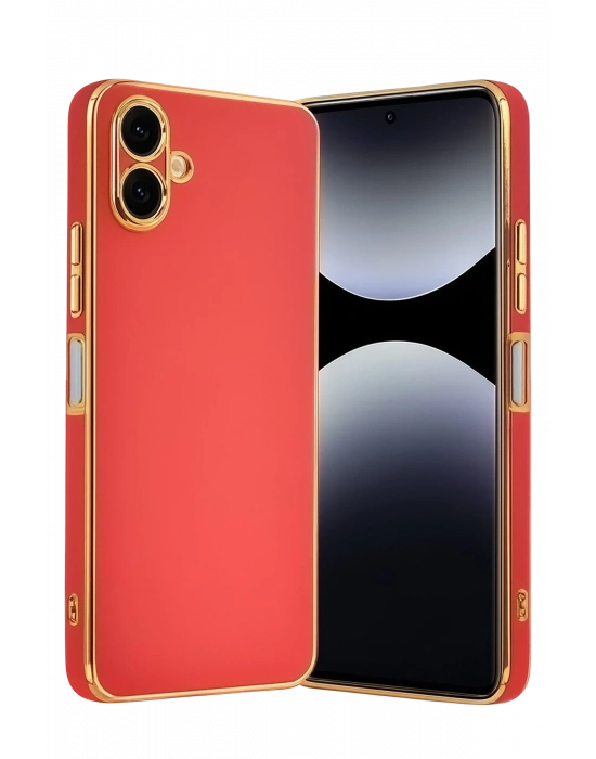 Newface Samsung Galaxy A07 4G Volet Silikon - Kırmızı