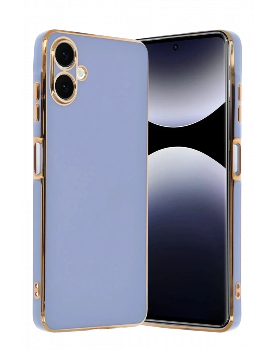 Newface Samsung Galaxy A07 4G Volet Silikon - Mavi