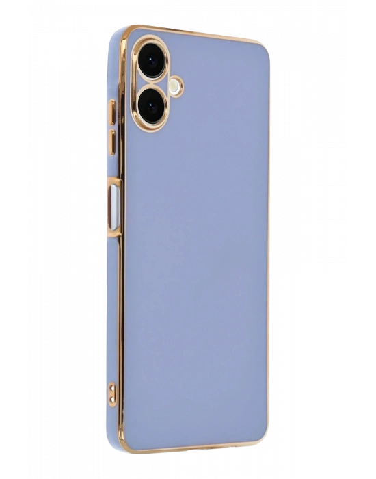 Newface Samsung Galaxy A07 4G Volet Silikon - Mavi