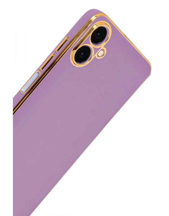 Newface Samsung Galaxy A07 4G Volet Silikon - Mor