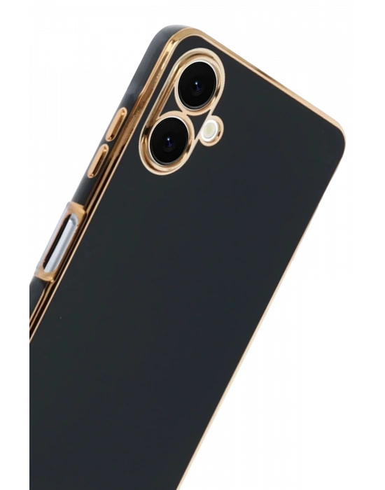 Newface Samsung Galaxy A07 4G Volet Silikon - Siyah